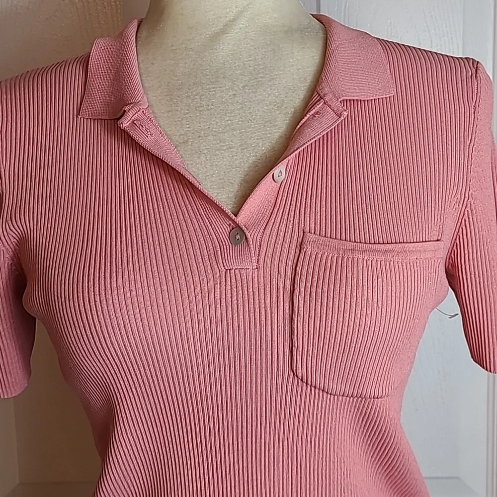 Zara Ribbed Spring Sweater - Picture 2 of 9